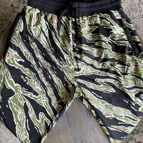 Bloodbath Project Camo Zip Fly Lounge Adjustable Chill Pants Sz S Mens BRAND NEW - Picture 4 of 6